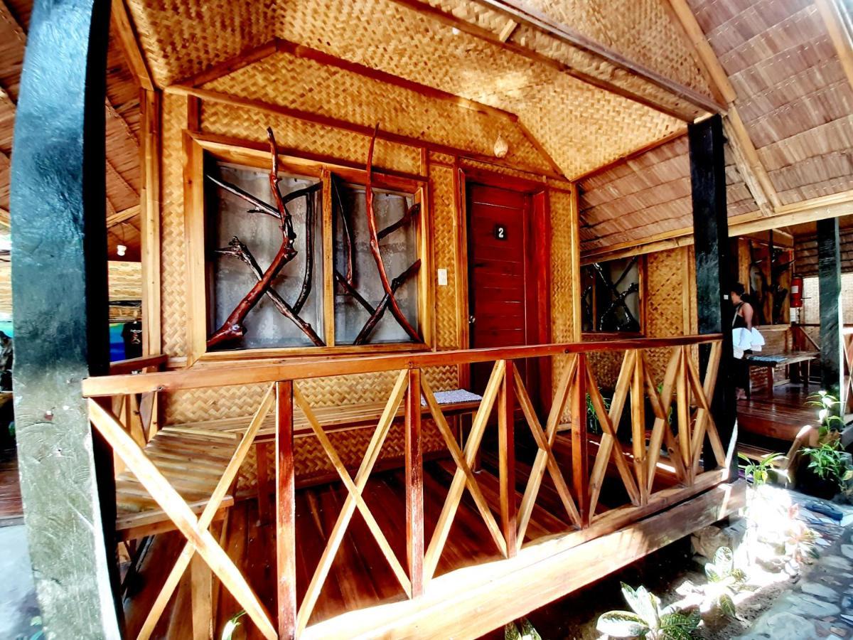 Castaway Native Huts Apartment San Vicente  Luaran gambar