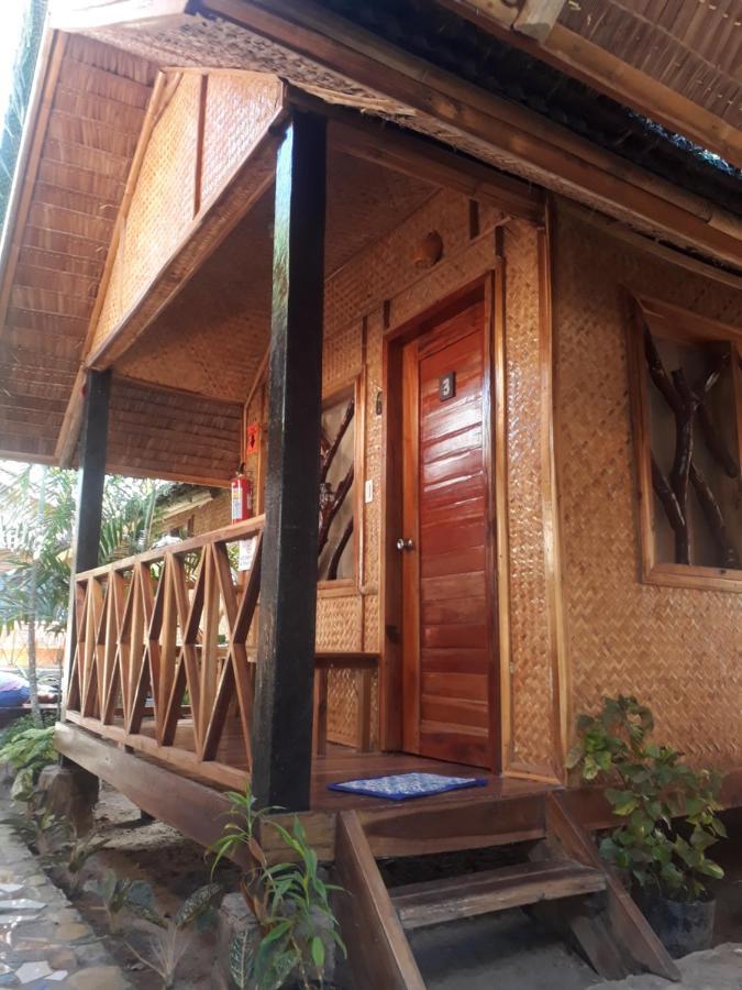 Castaway Native Huts Apartment San Vicente  Luaran gambar